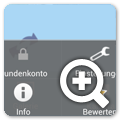 Urlaubsgruss Android App Vorschau weitere Funktionen