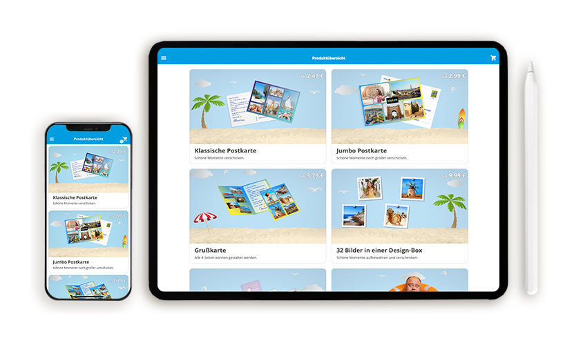 Urlaubsgruss.com Postkarten App