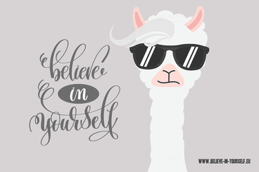 Vorlagen Believe in yourself