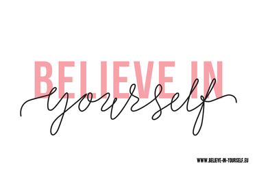 Vorlage Believe-in-yourself