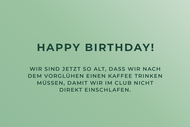 Vorlage Geburtstag