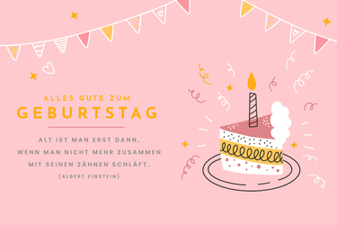 Vorlage Geburtstag